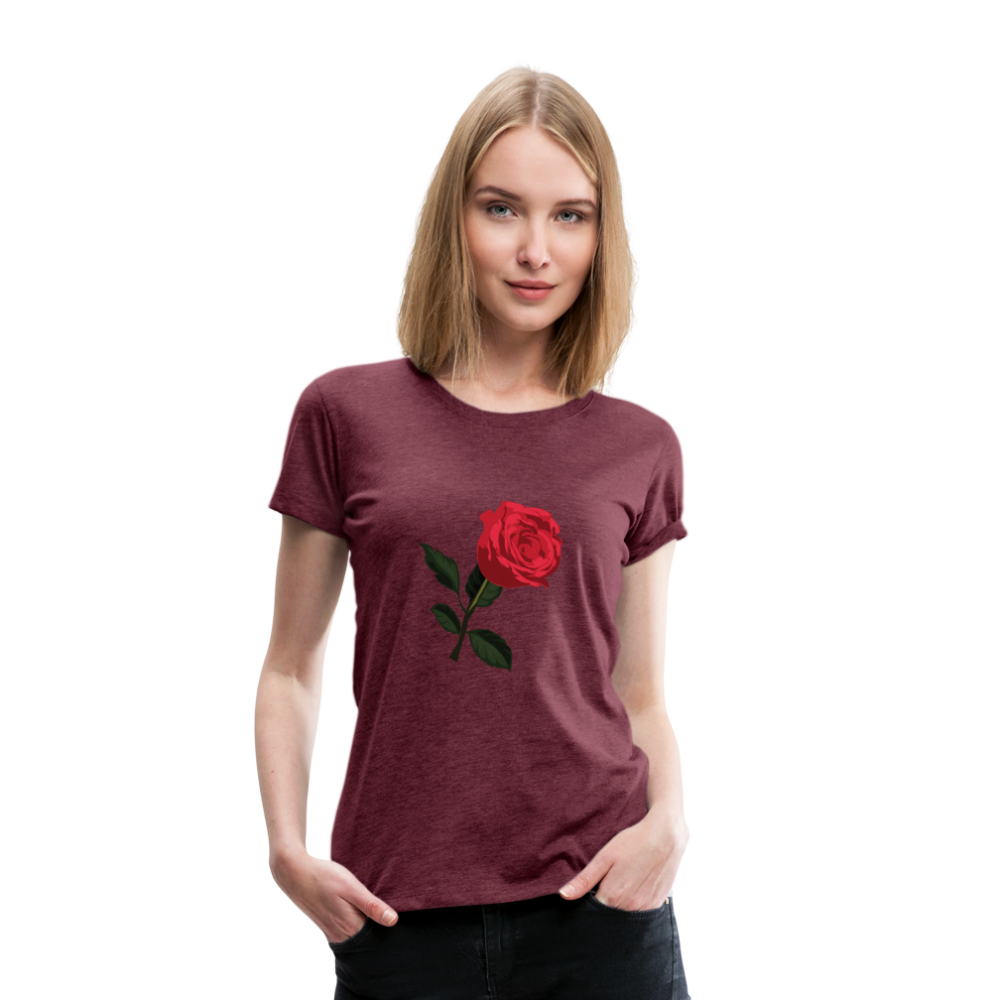 Women’s Premium T-Shirt - heather burgundy