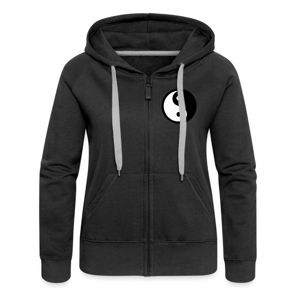 Women's Premium Hooded Jacket - black