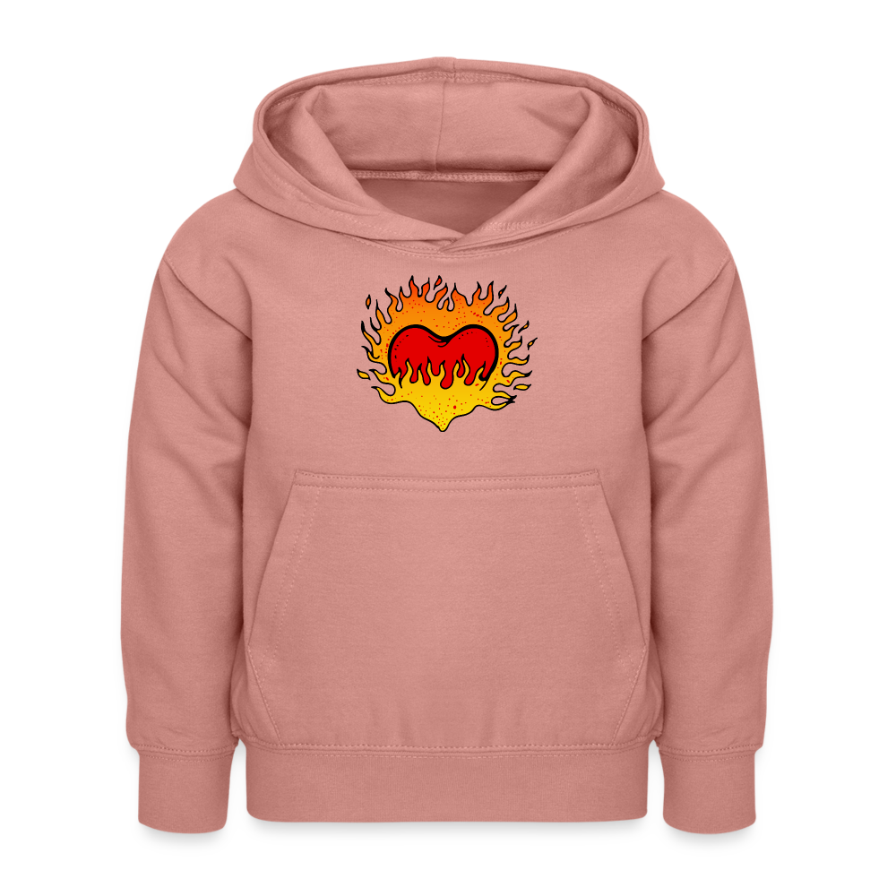 Kids Hoodie - dusky rose