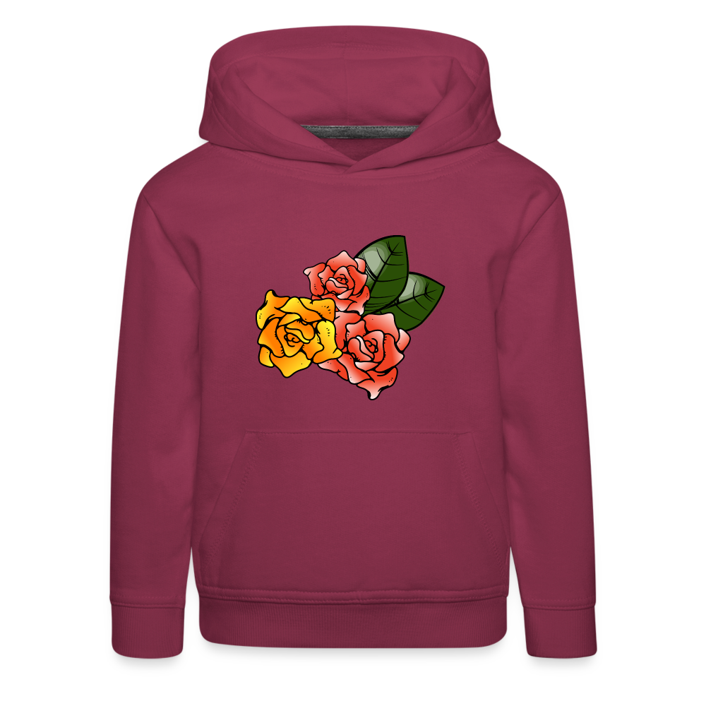 Kids' Premium Hoodie - bordeaux