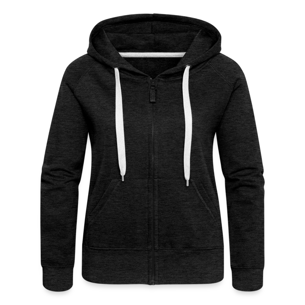 Women's Premium Hooded Jacket - charcoal grey