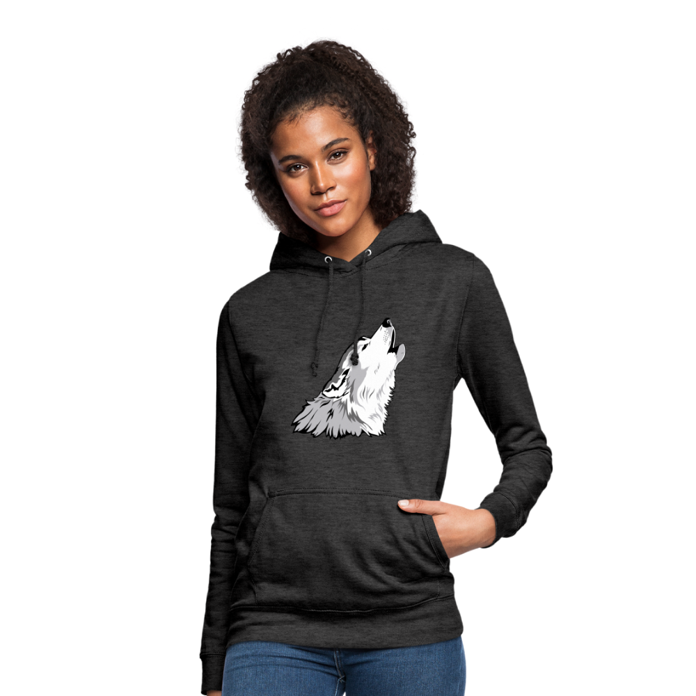 Women's Hoodie - charcoal grey