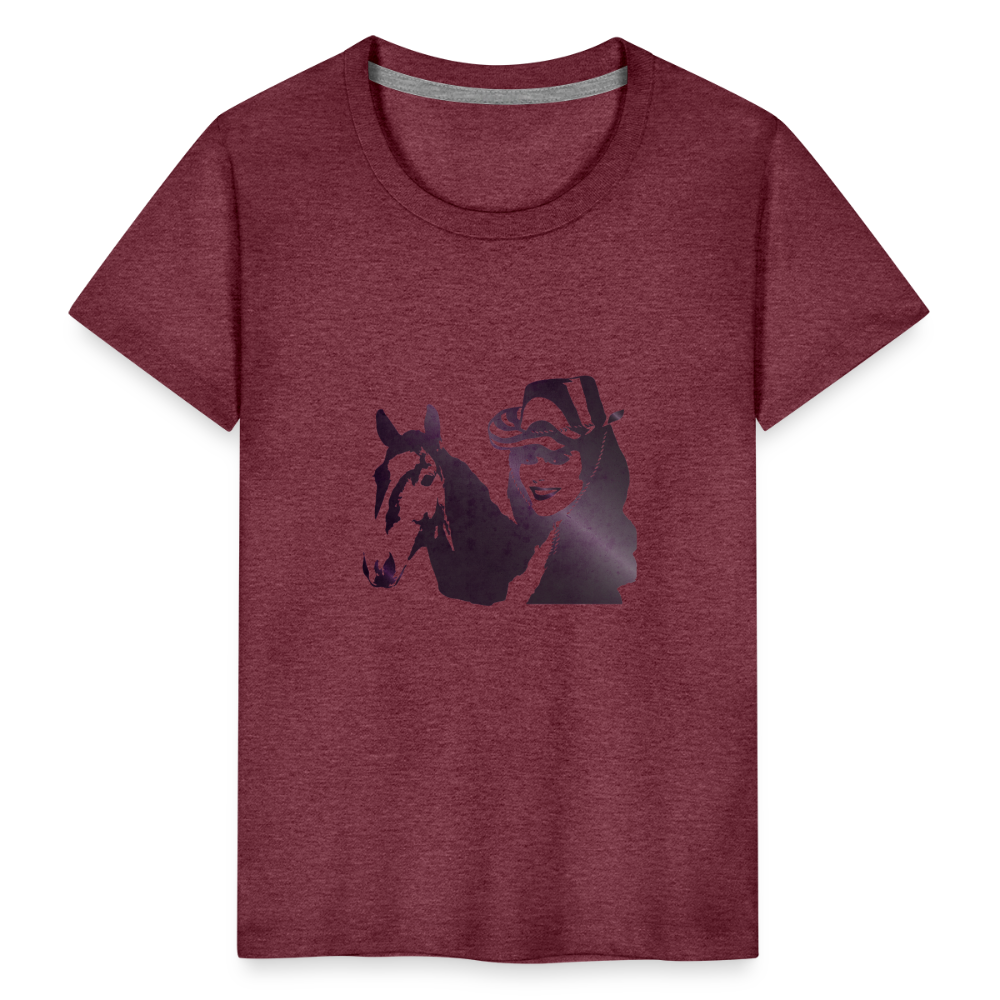 Teenager Premium T-Shirt - heather burgundy