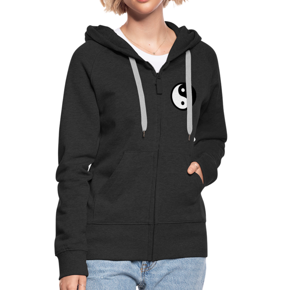 Women's Premium Hooded Jacket - black