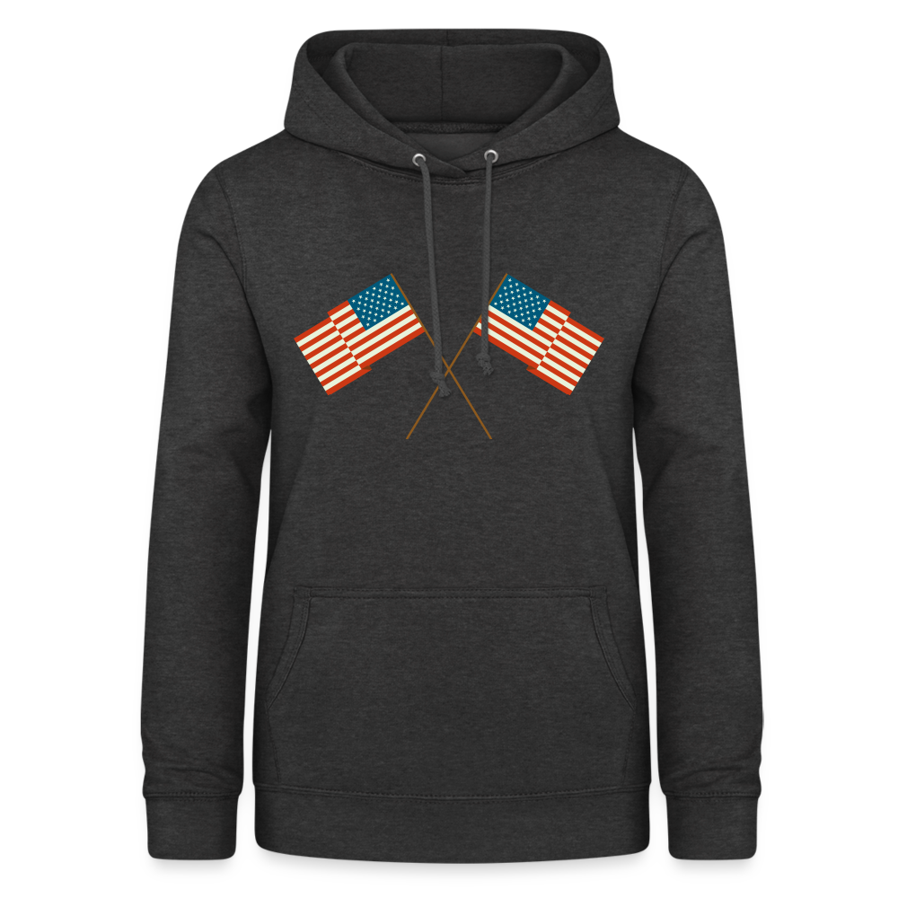 Women's Hoodie - charcoal grey