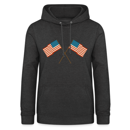 Women's Hoodie - charcoal grey