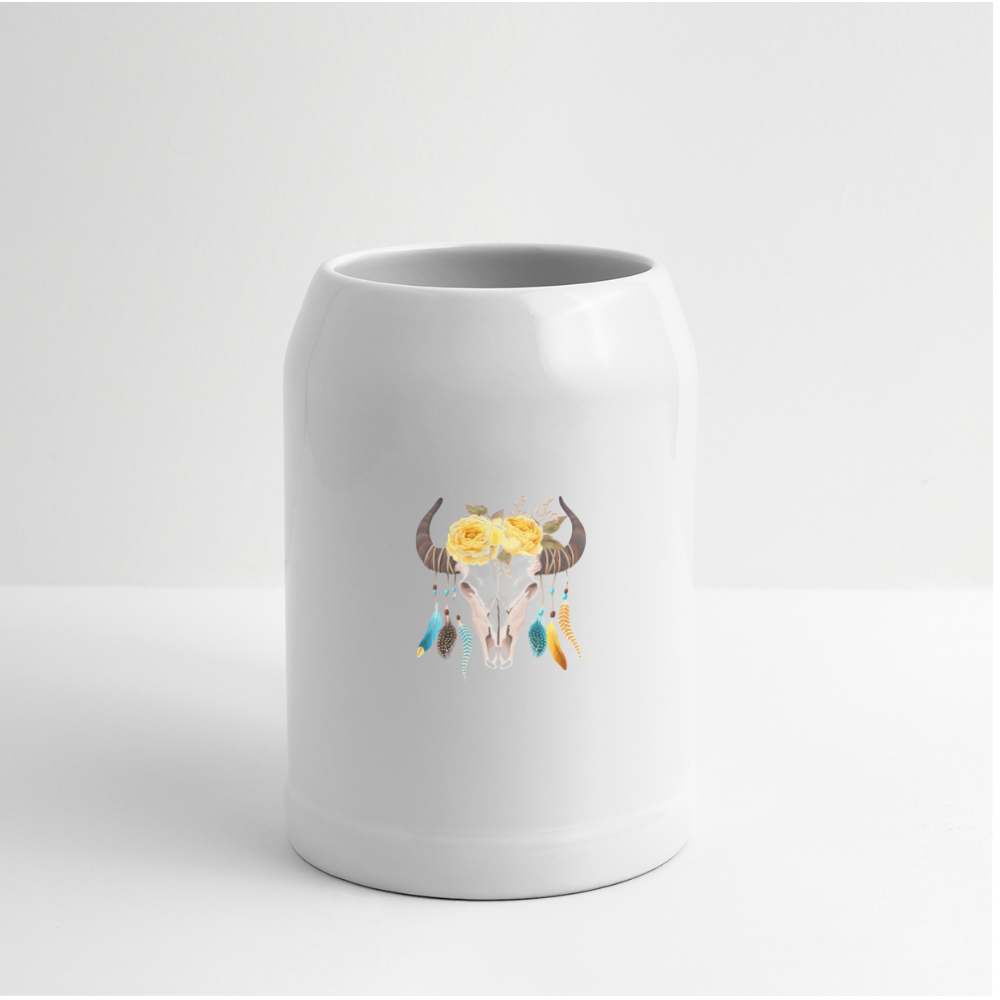 Beer Mug - white