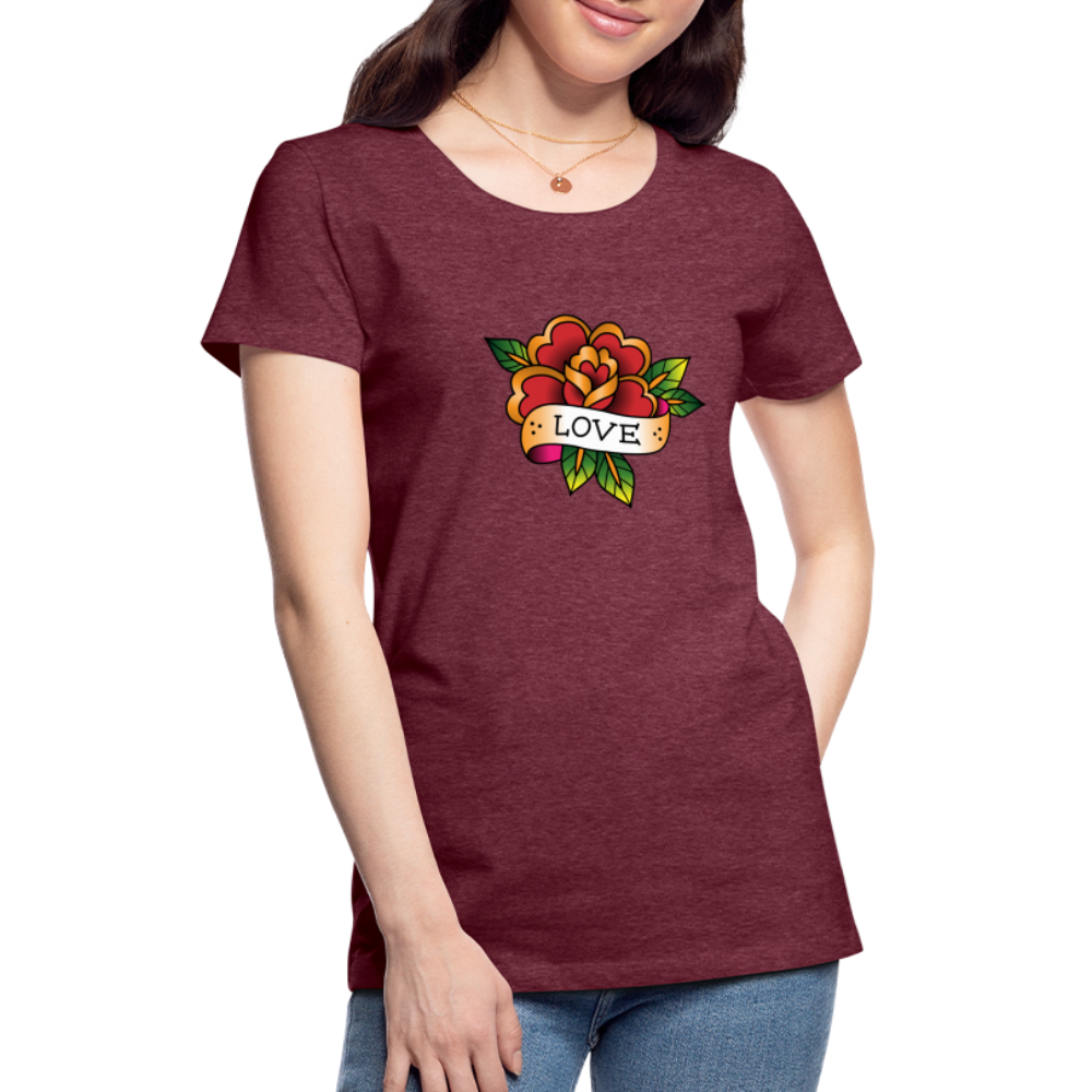 Women’s Premium T-Shirt - heather burgundy