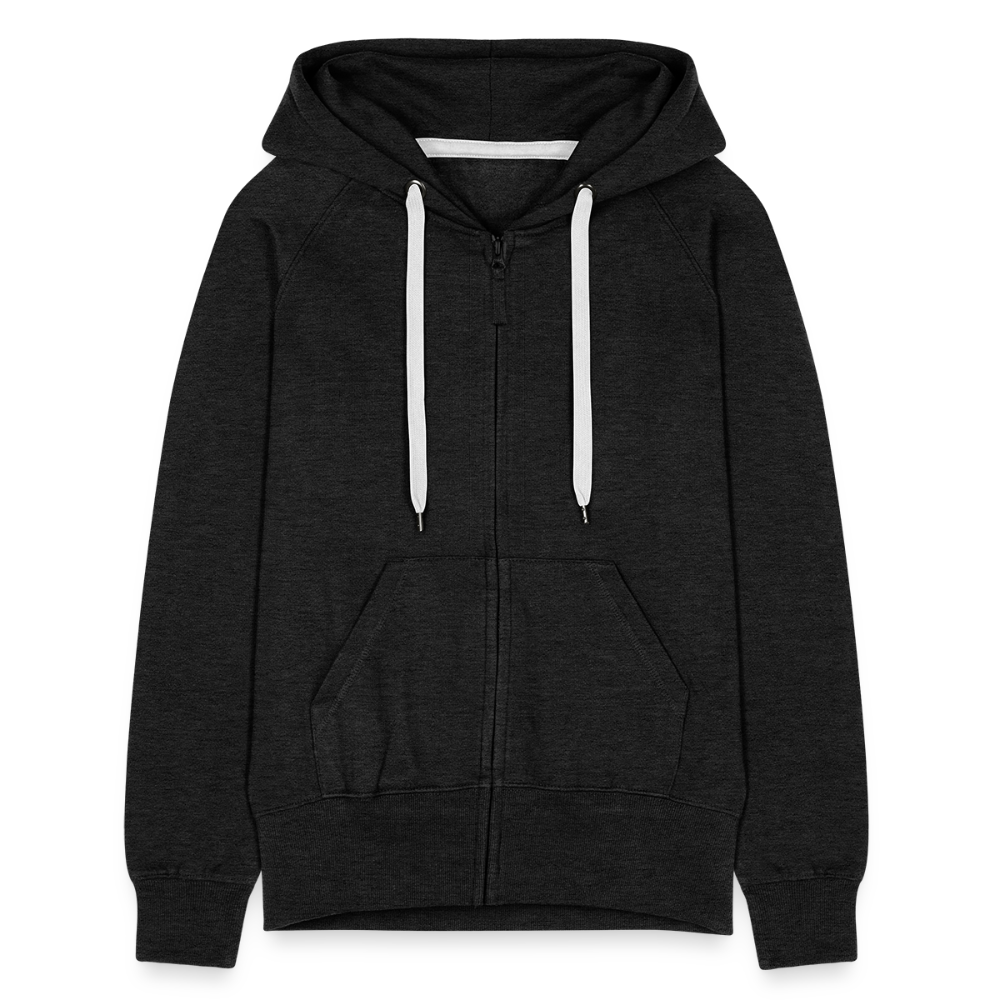 Women's Premium Hooded Jacket - charcoal grey