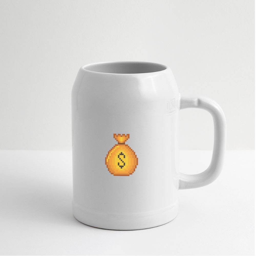 Beer Mug - white