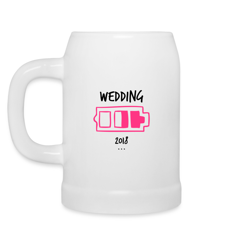 Beer Mug - white