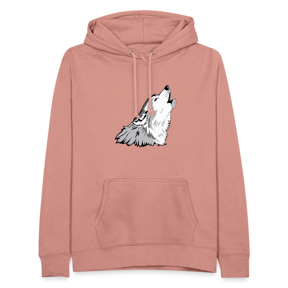 Women's Hoodie - dusky rose