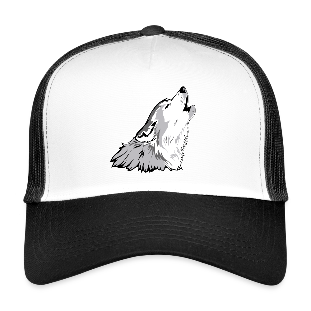 Trucker Cap - white/black