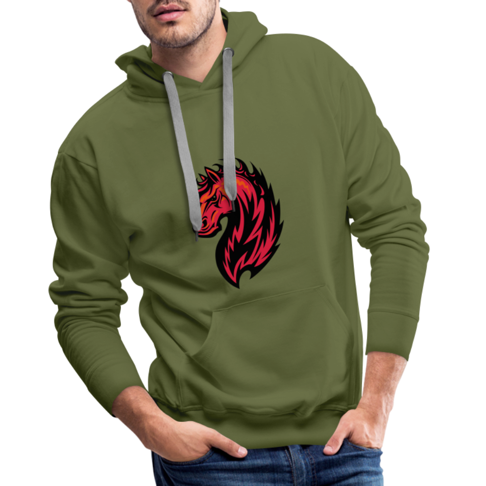 Men’s Premium Hoodie - olive green