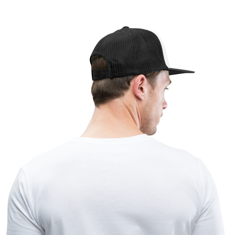 Trucker Cap - white/black