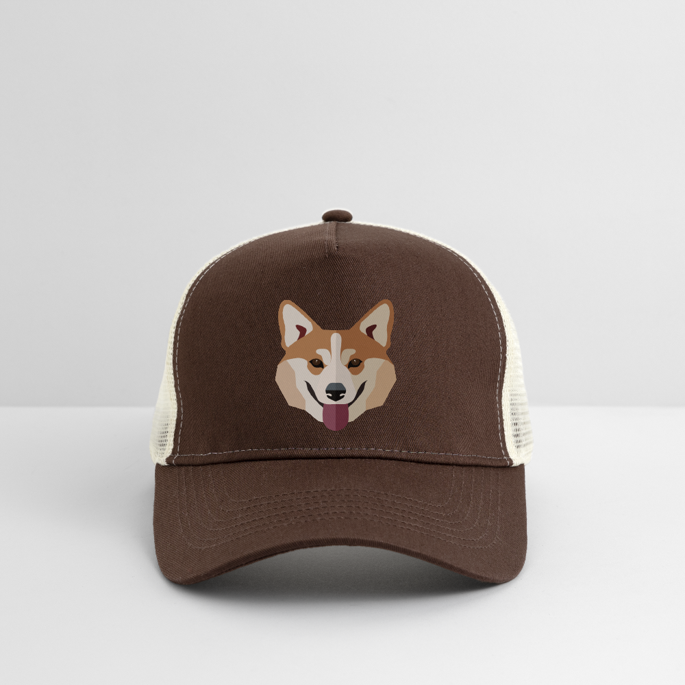 Trucker Cap - brown/beige