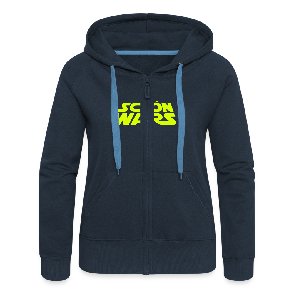 Women's Premium Hooded Jacket - navy