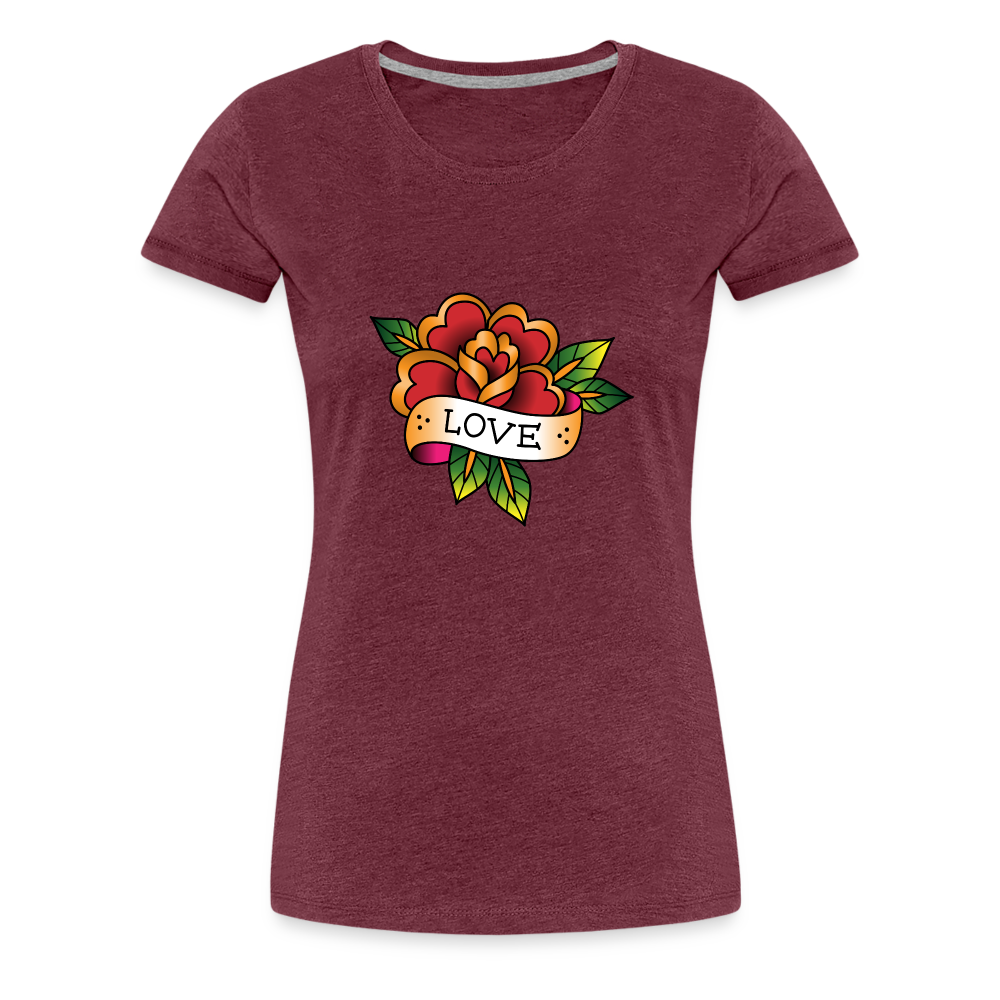 Women’s Premium T-Shirt - heather burgundy