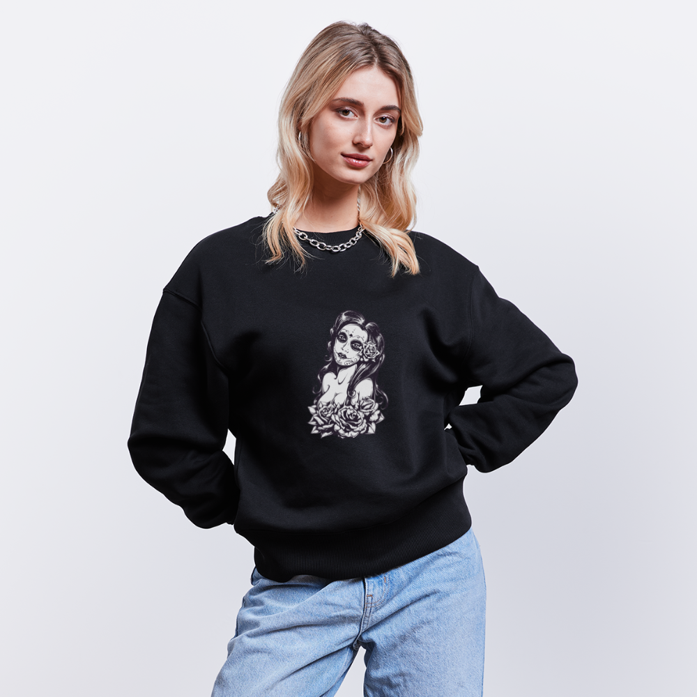 Stanley/Stella RADDER Unisex Oversize Organic Sweatshirt - black