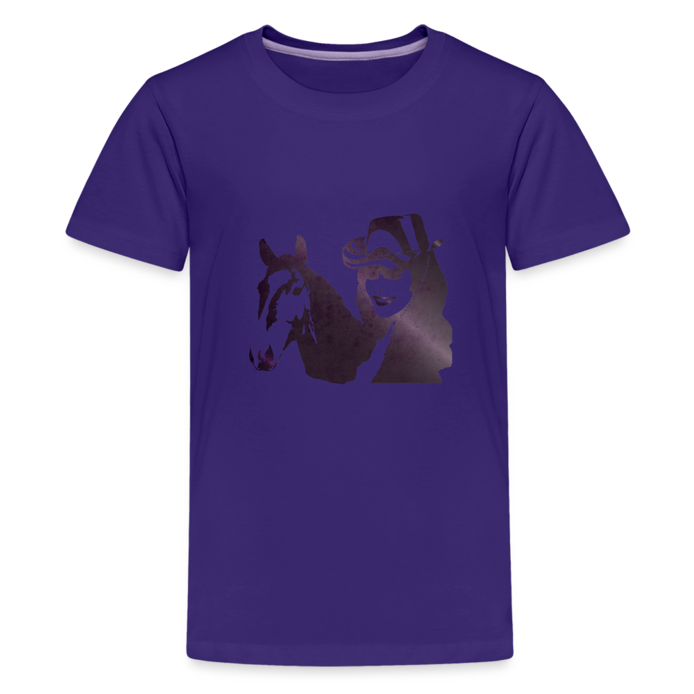 Teenager Premium T-Shirt - purple