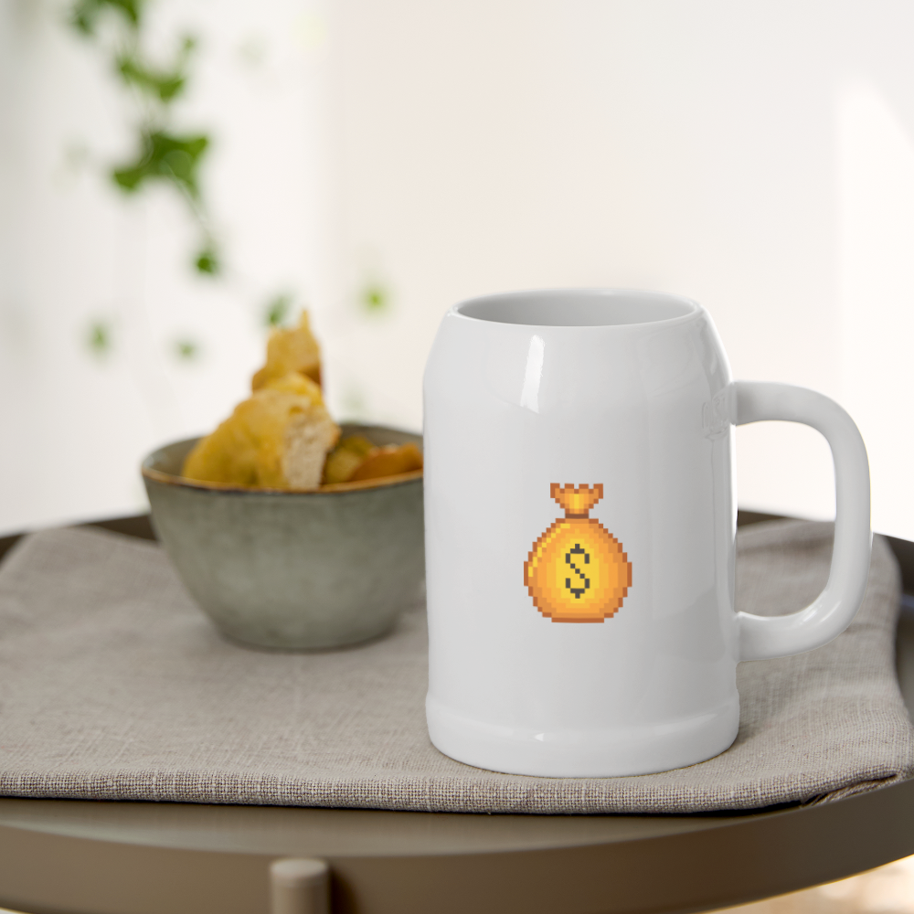 Beer Mug - white