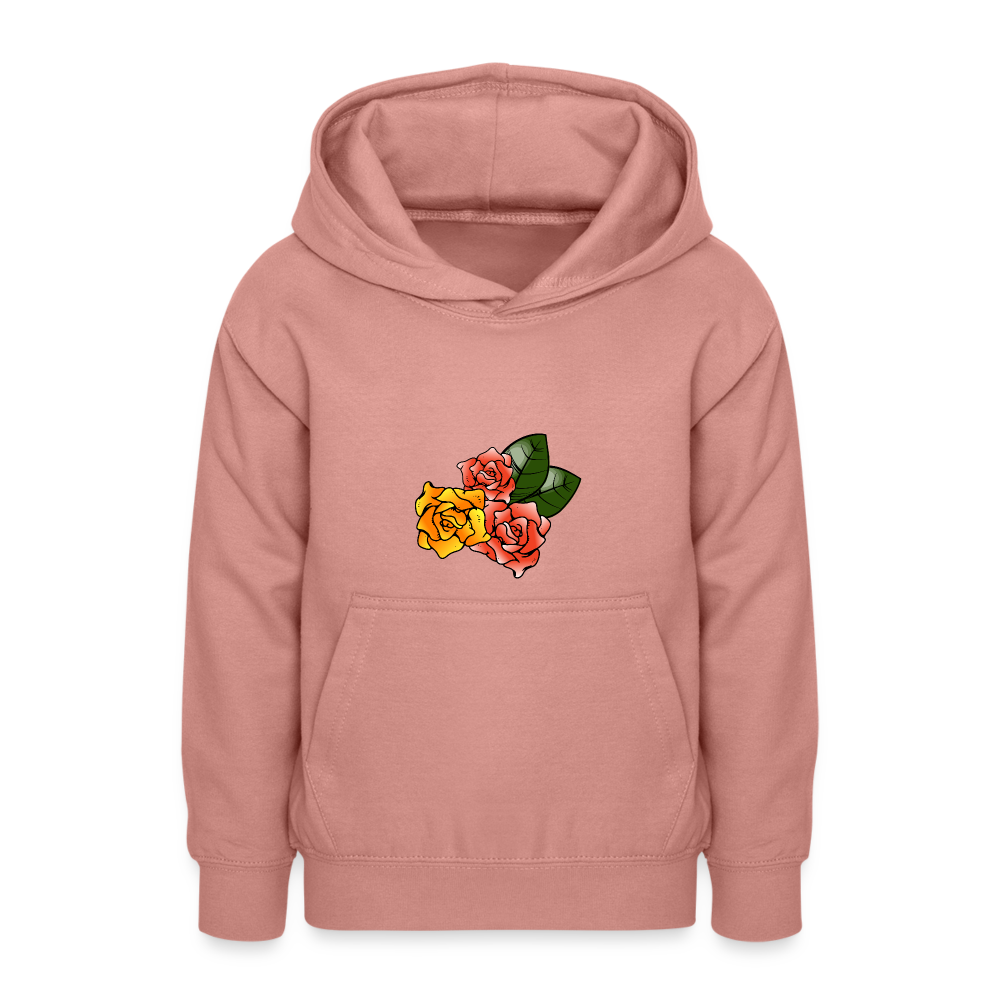 Teen Hoodie - dusky rose