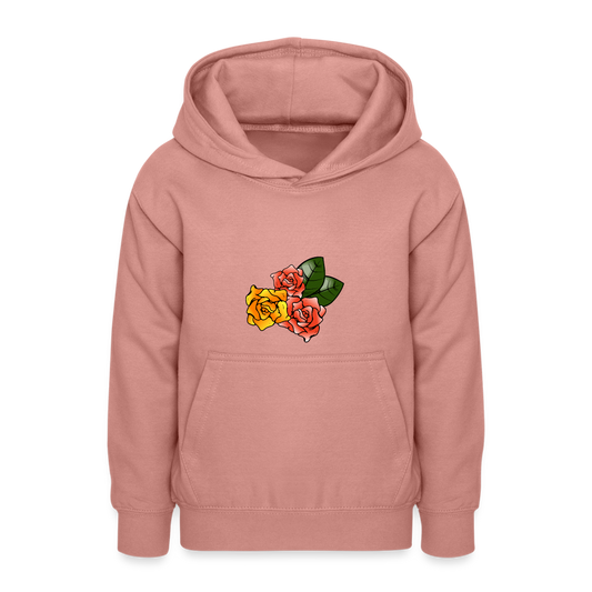 Teen Hoodie - dusky rose