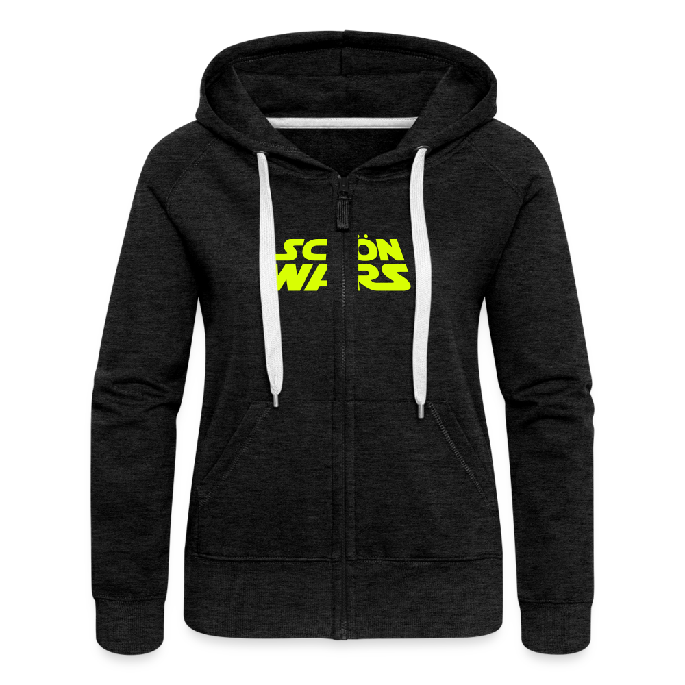 Women's Premium Hooded Jacket - charcoal grey