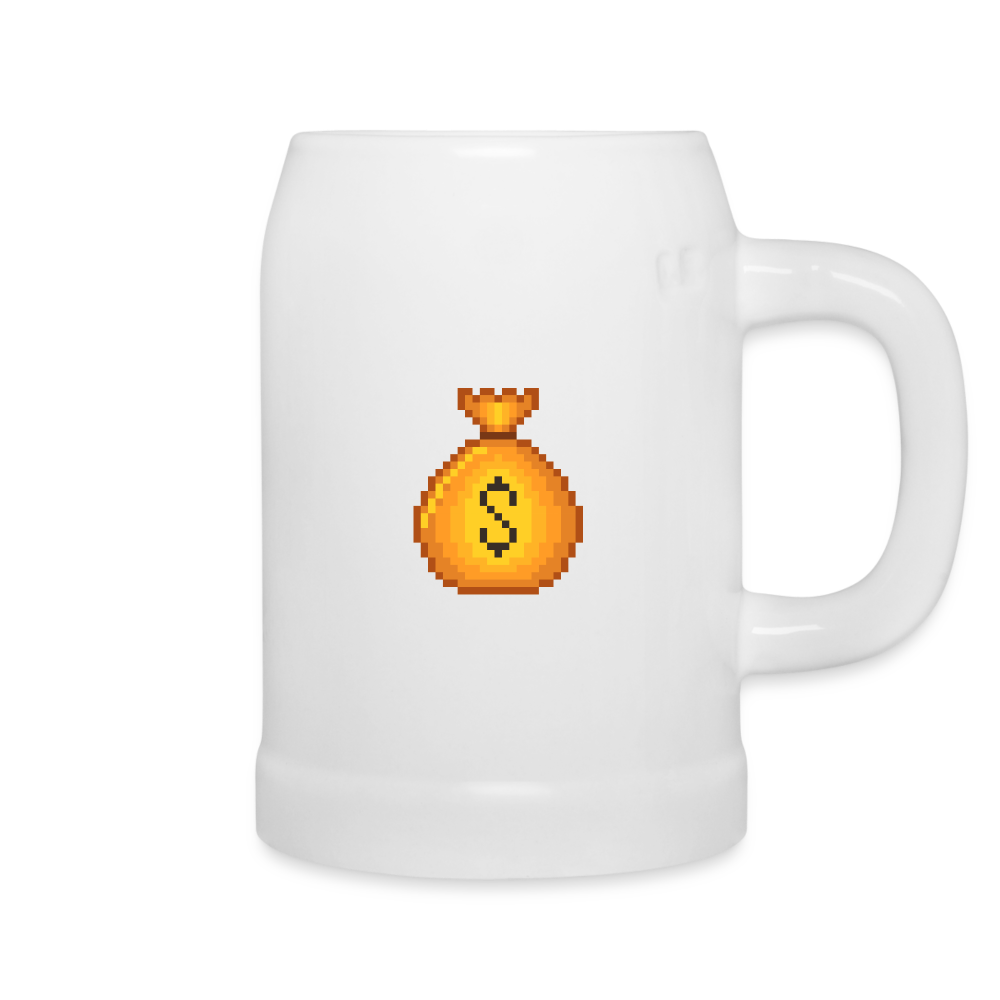 Beer Mug - white