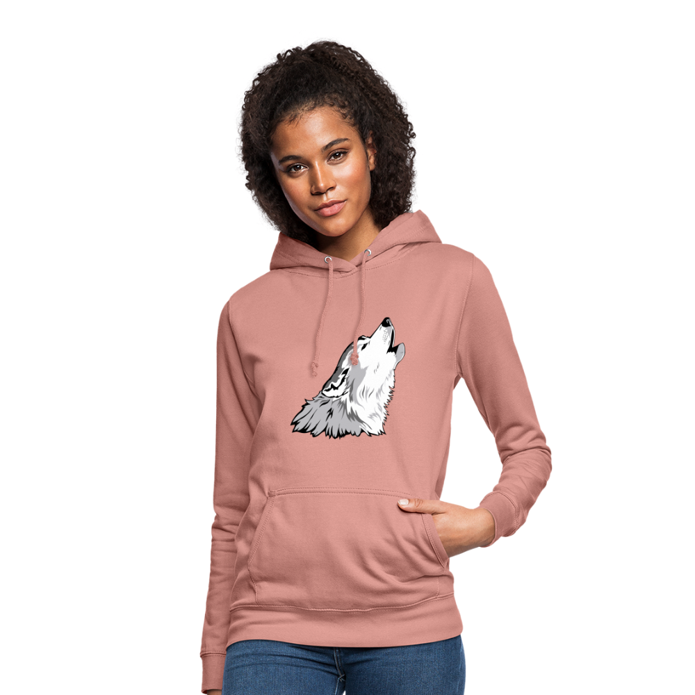 Women's Hoodie - dusky rose