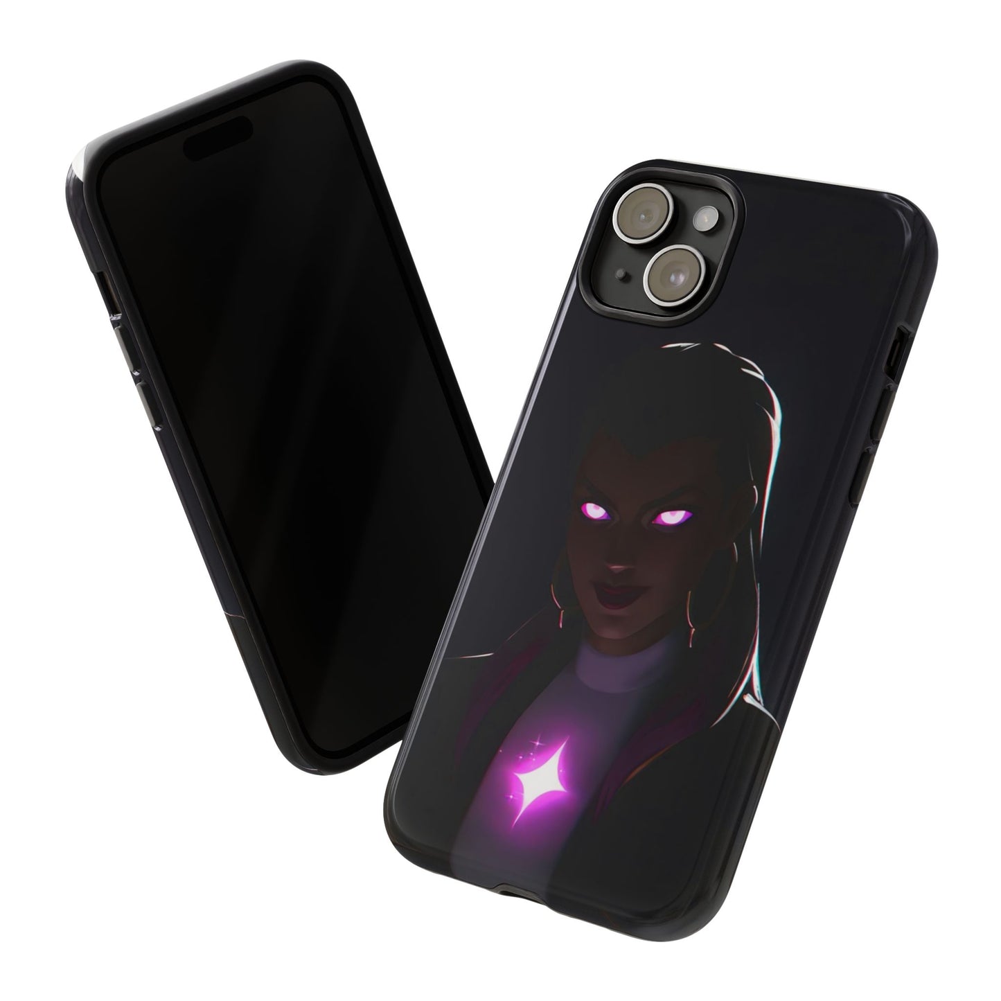 Tough Cases: Dark Magical Phone Case with Mystic Glow