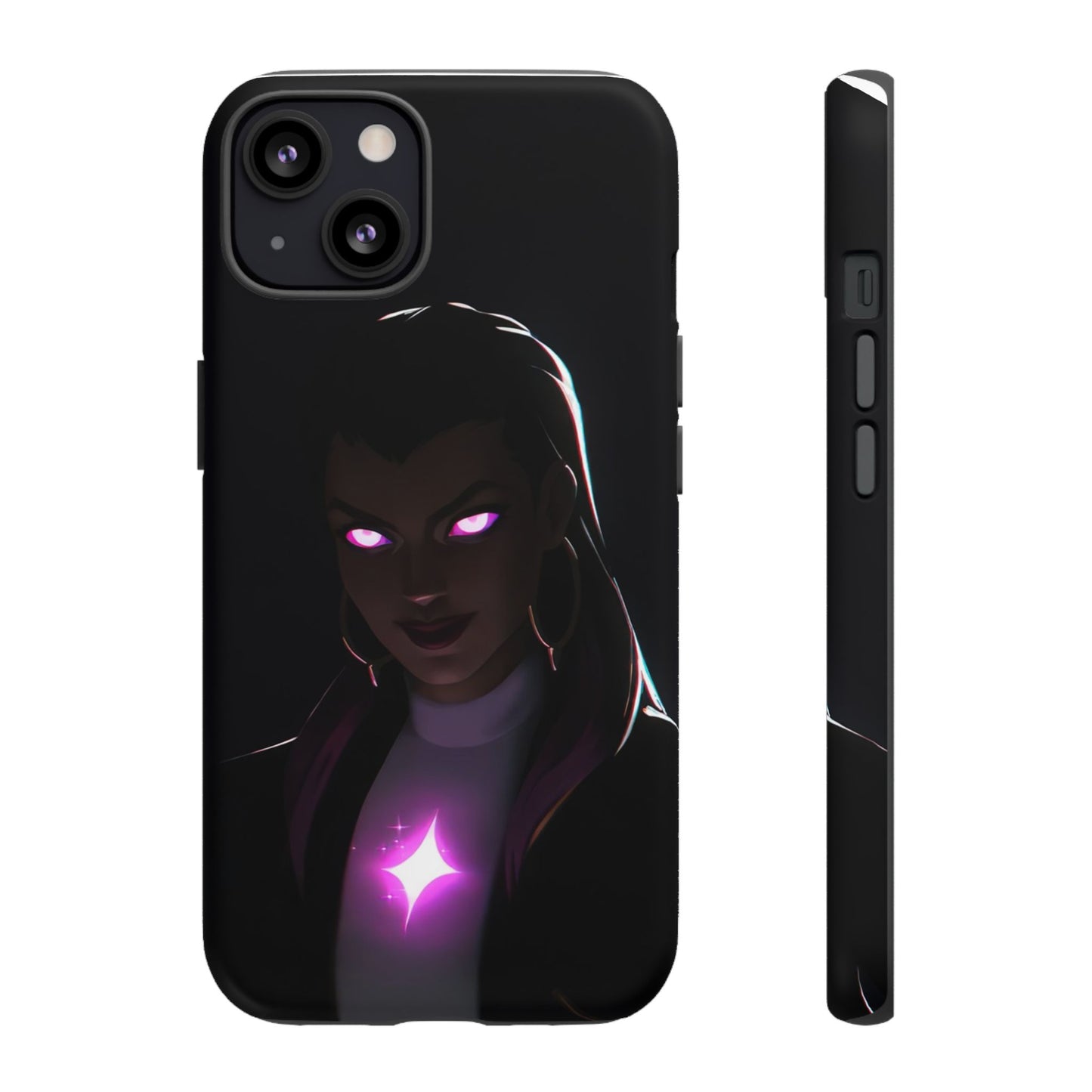 Tough Cases: Dark Magical Phone Case with Mystic Glow