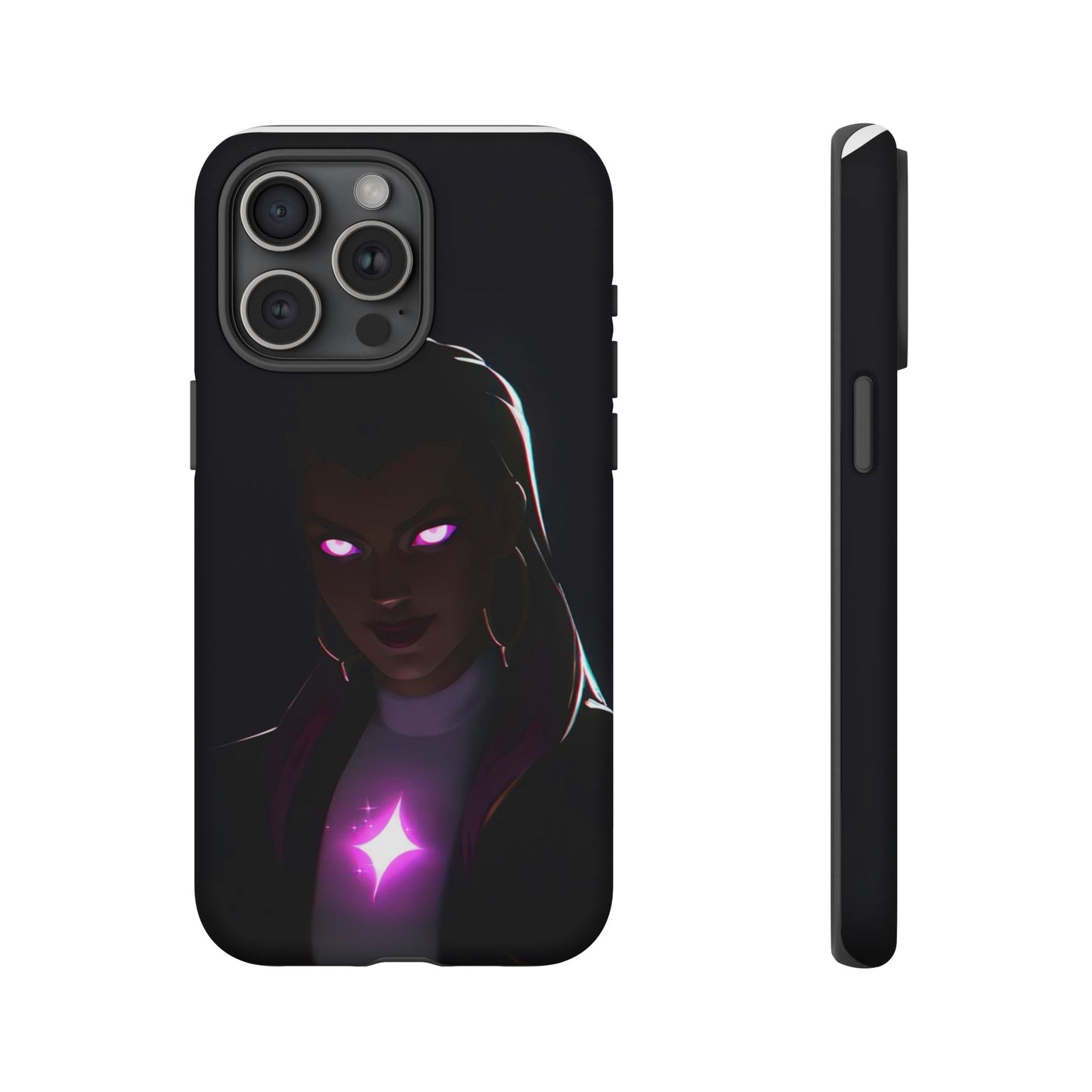 Tough Cases: Dark Magical Phone Case with Mystic Glow