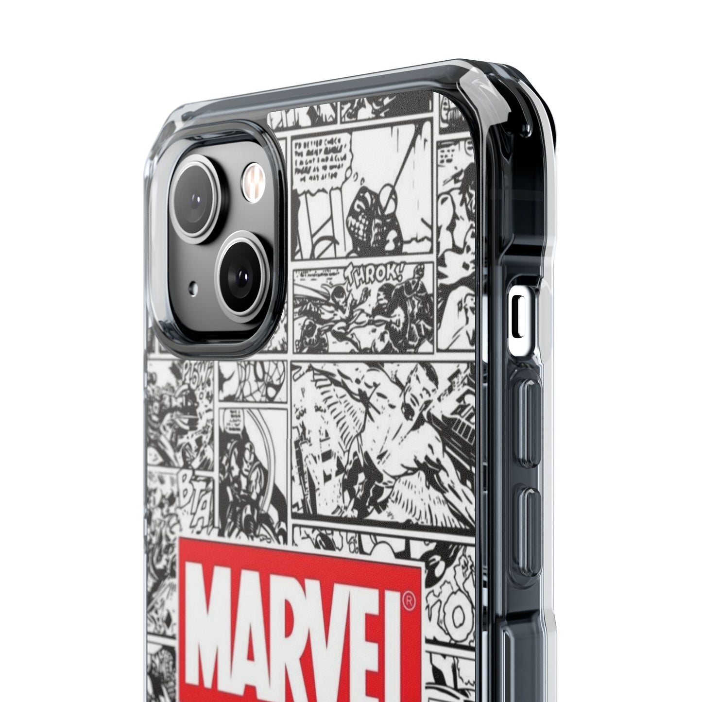 Marvel Comic Magnetic Clear Impact Case - Durable Protection for Superhero Fans