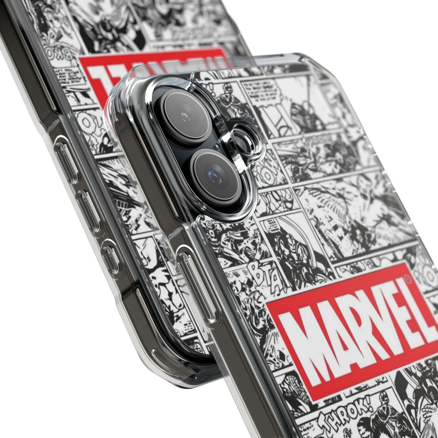 Marvel Comic Magnetic Clear Impact Case - Durable Protection for Superhero Fans