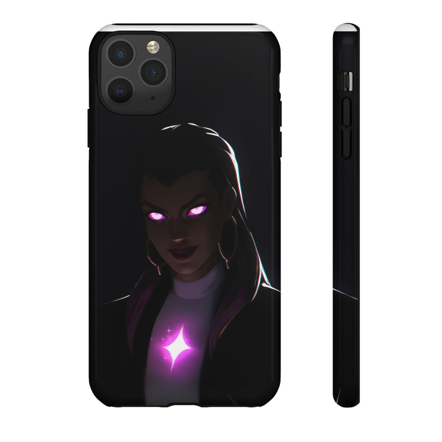 Tough Cases: Dark Magical Phone Case with Mystic Glow