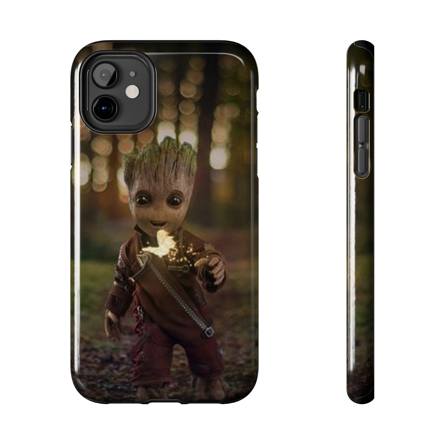 Cute Groot Phone Case - Durable Tough Case for Marvel Fans