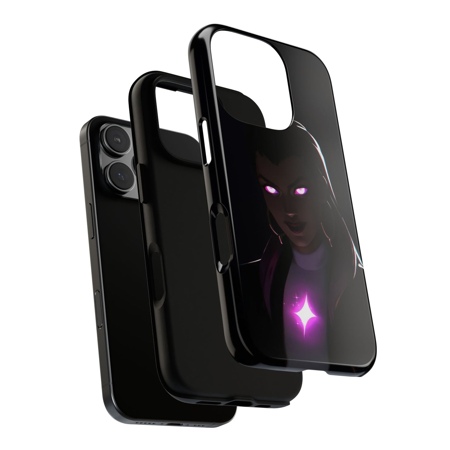 Tough Cases: Dark Magical Phone Case with Mystic Glow