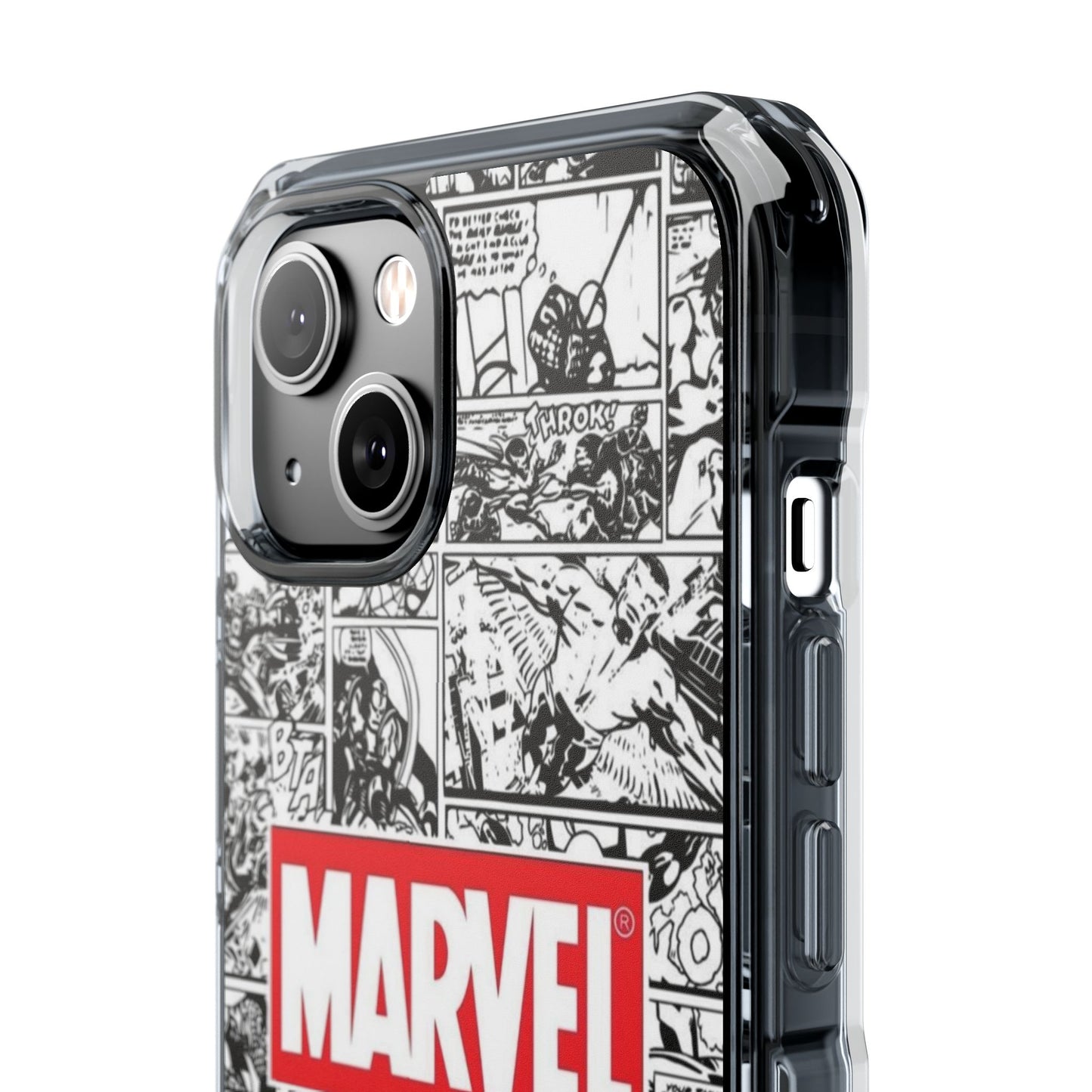 Marvel Comic Magnetic Clear Impact Case - Durable Protection for Superhero Fans