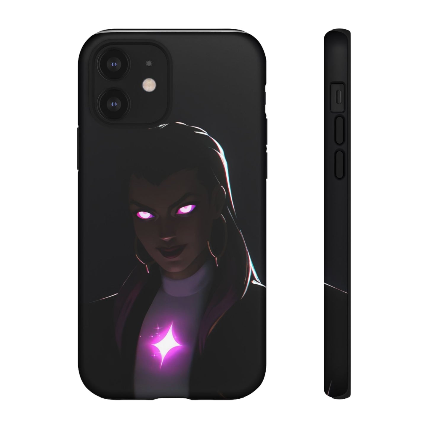 Tough Cases: Dark Magical Phone Case with Mystic Glow