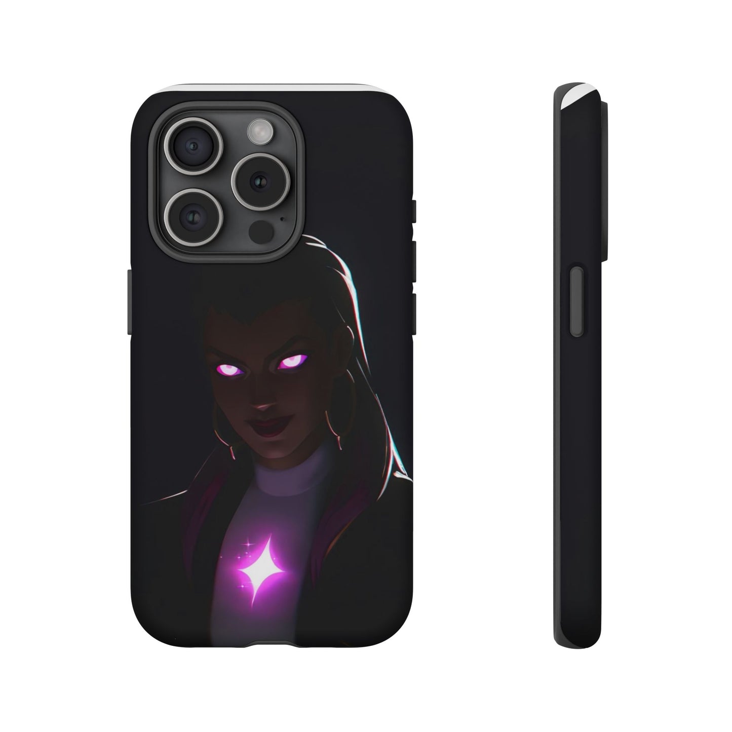 Tough Cases: Dark Magical Phone Case with Mystic Glow