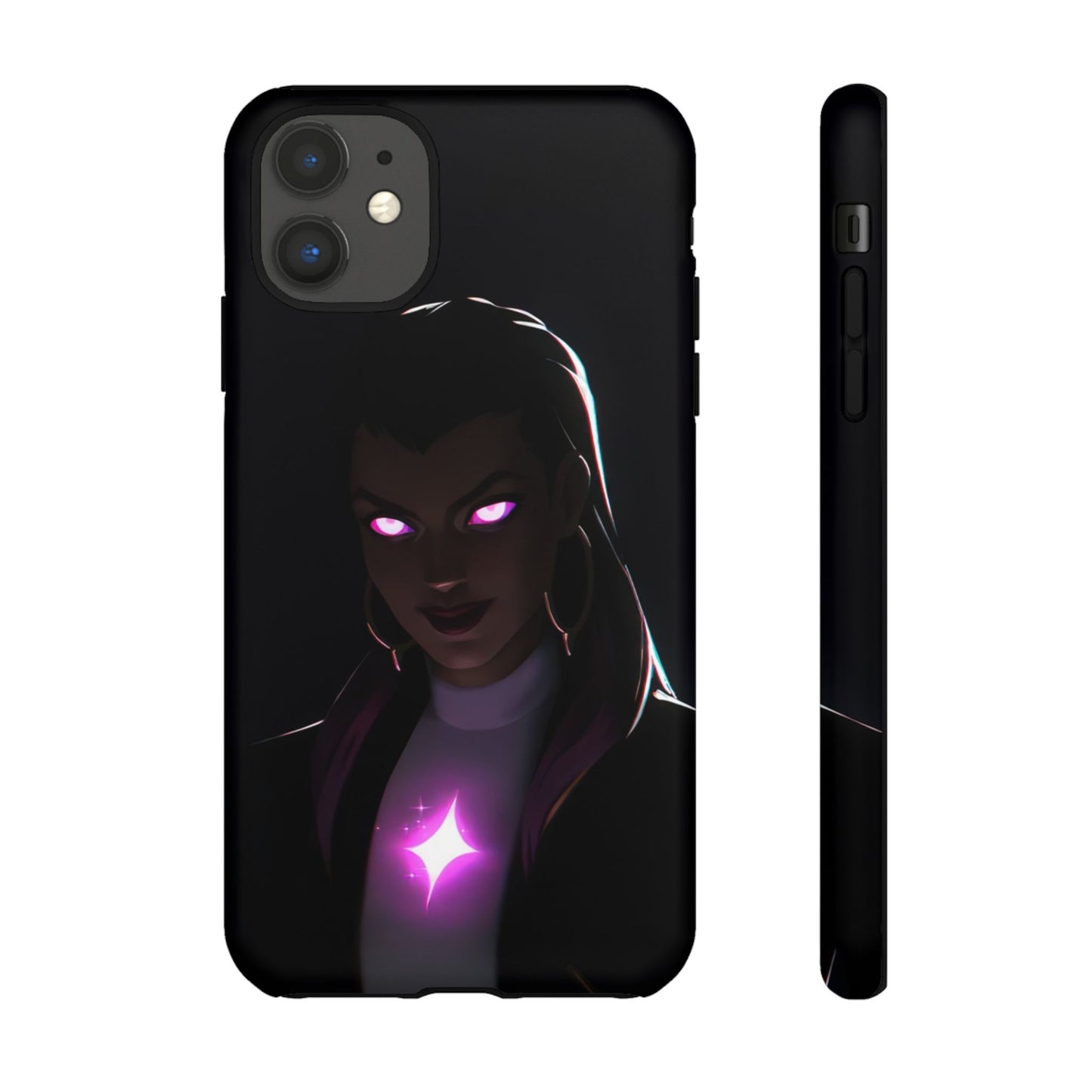 Tough Cases: Dark Magical Phone Case with Mystic Glow