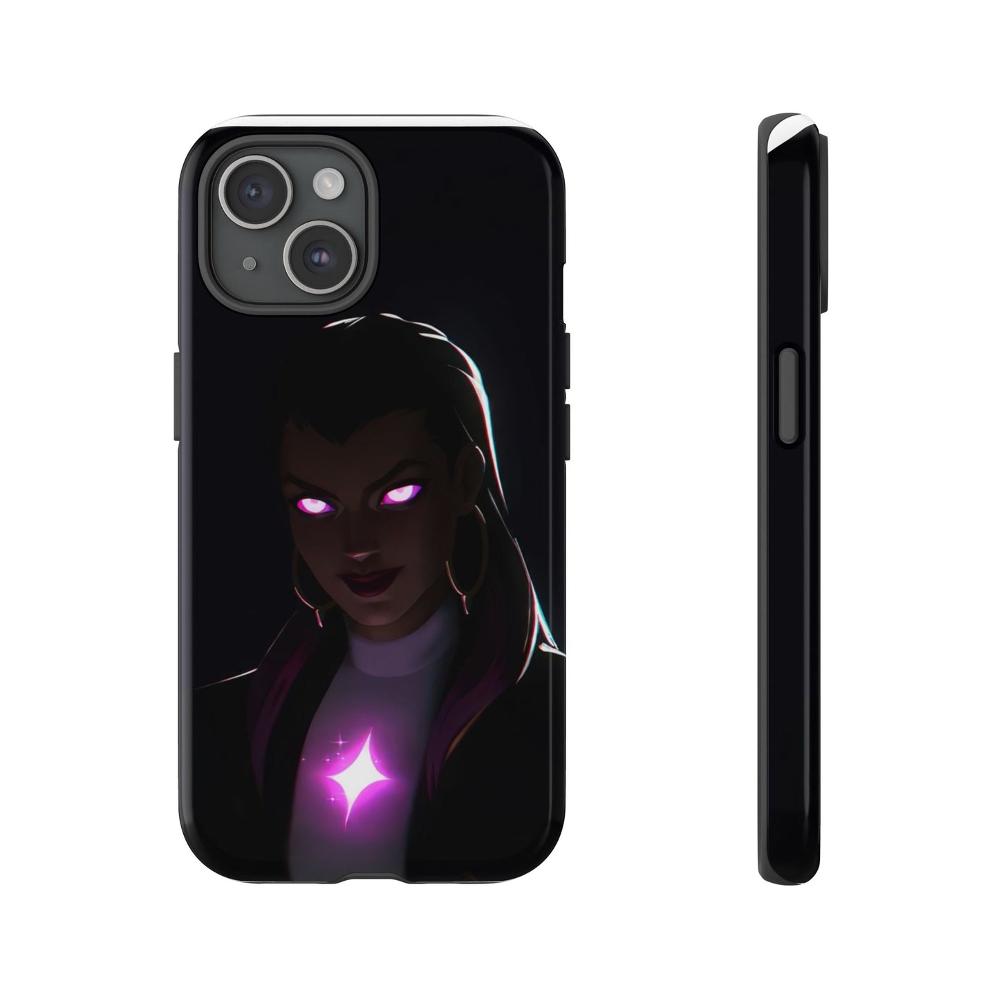 Tough Cases: Dark Magical Phone Case with Mystic Glow