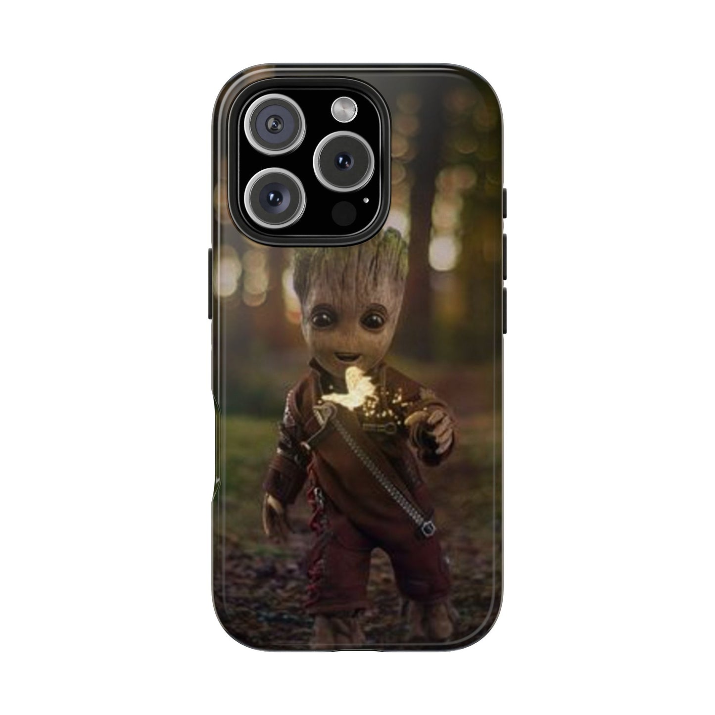 Cute Groot Phone Case - Durable Tough Case for Marvel Fans