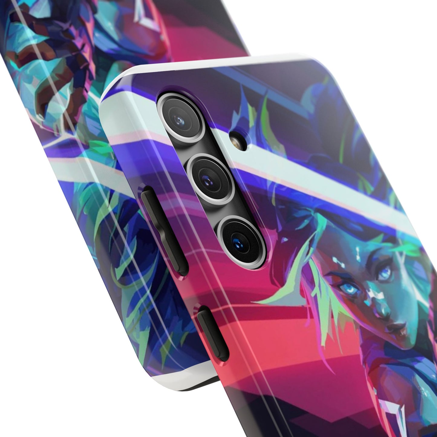 Vibrant Heroic Tough Phone Case - Perfect Gift for Gamers and Pop Culture Fans