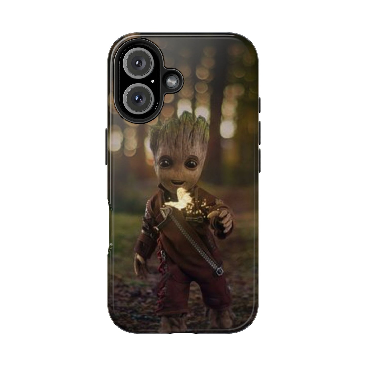 Cute Groot Phone Case - Durable Tough Case for Marvel Fans