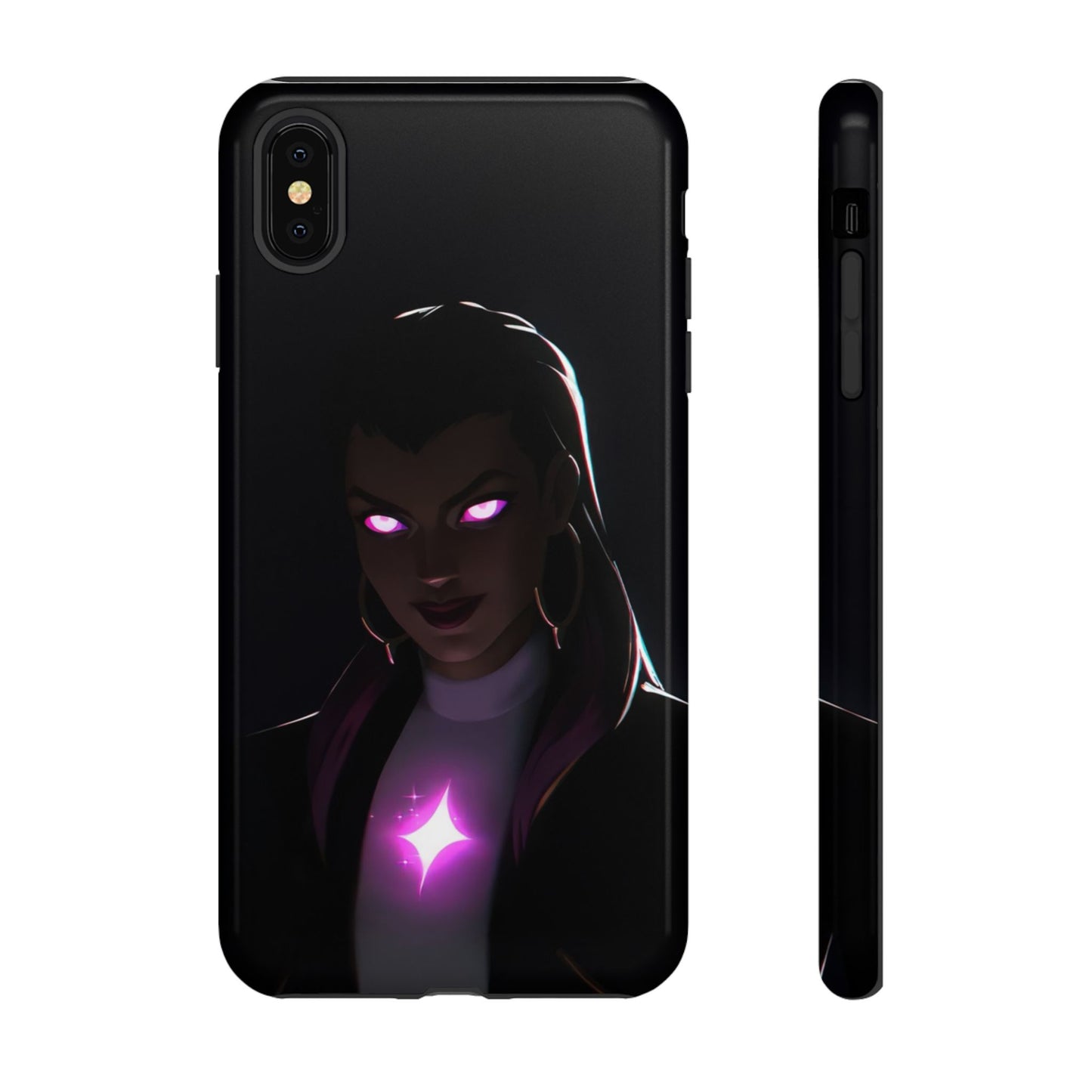 Tough Cases: Dark Magical Phone Case with Mystic Glow