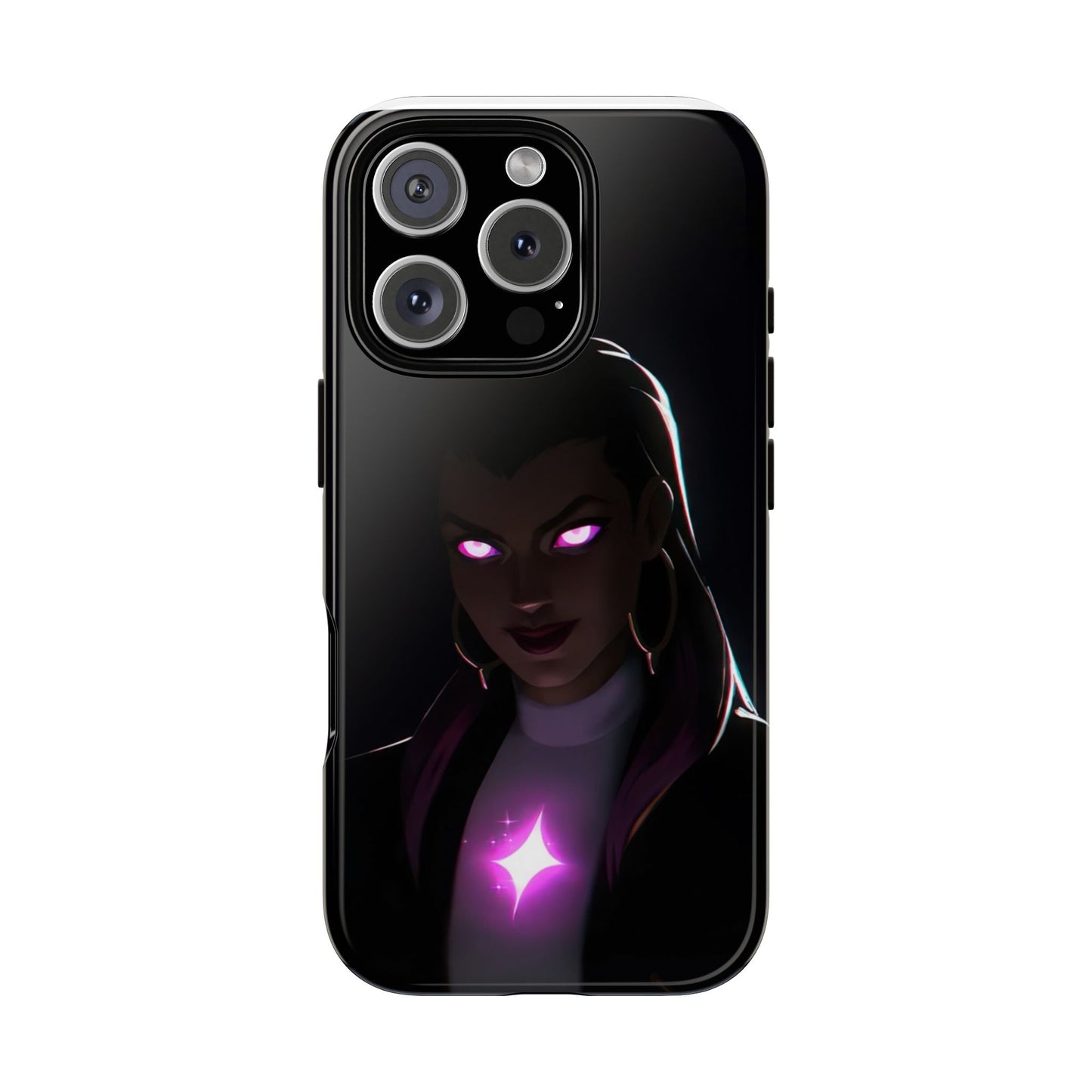 Tough Cases: Dark Magical Phone Case with Mystic Glow