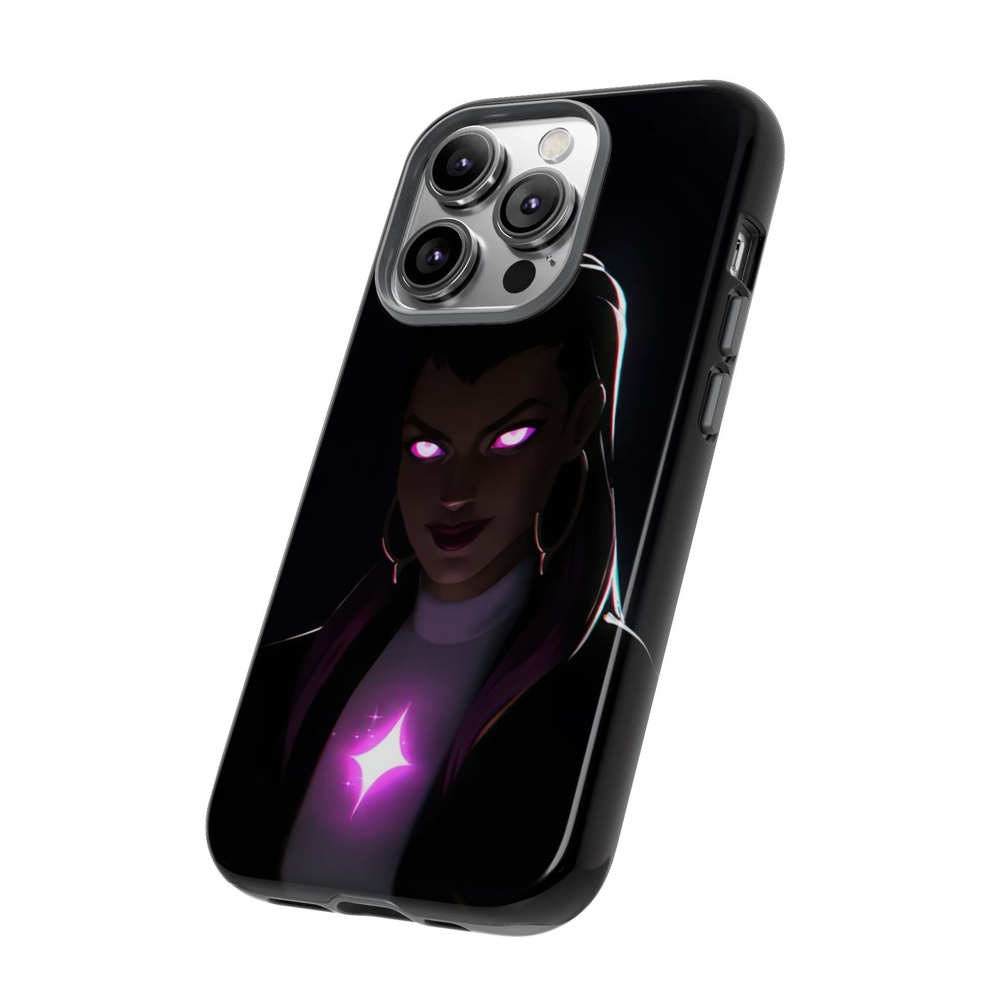 Tough Cases: Dark Magical Phone Case with Mystic Glow