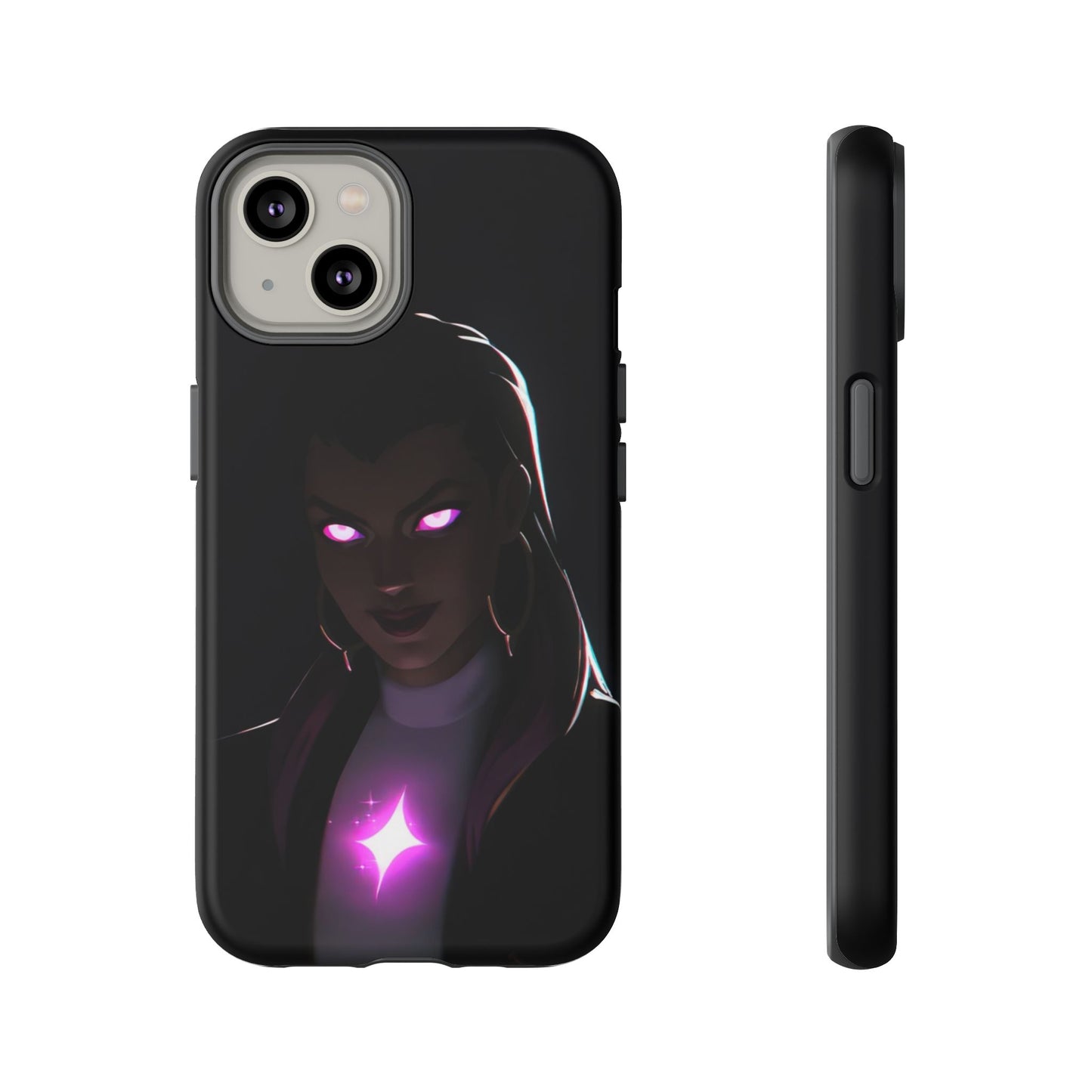 Tough Cases: Dark Magical Phone Case with Mystic Glow